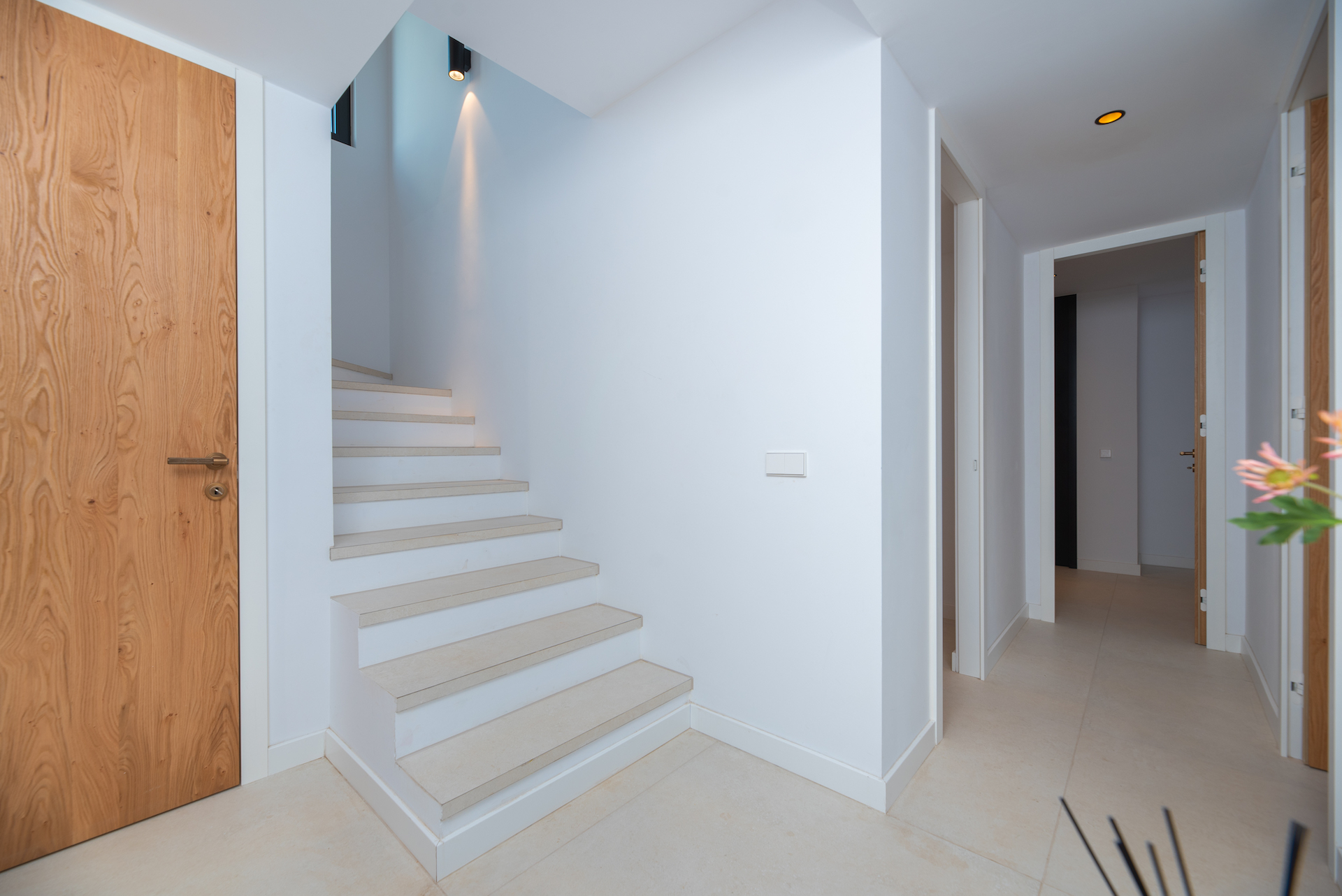 Resa estates Ibiza villa for sale tourist license modern stairs.jpg